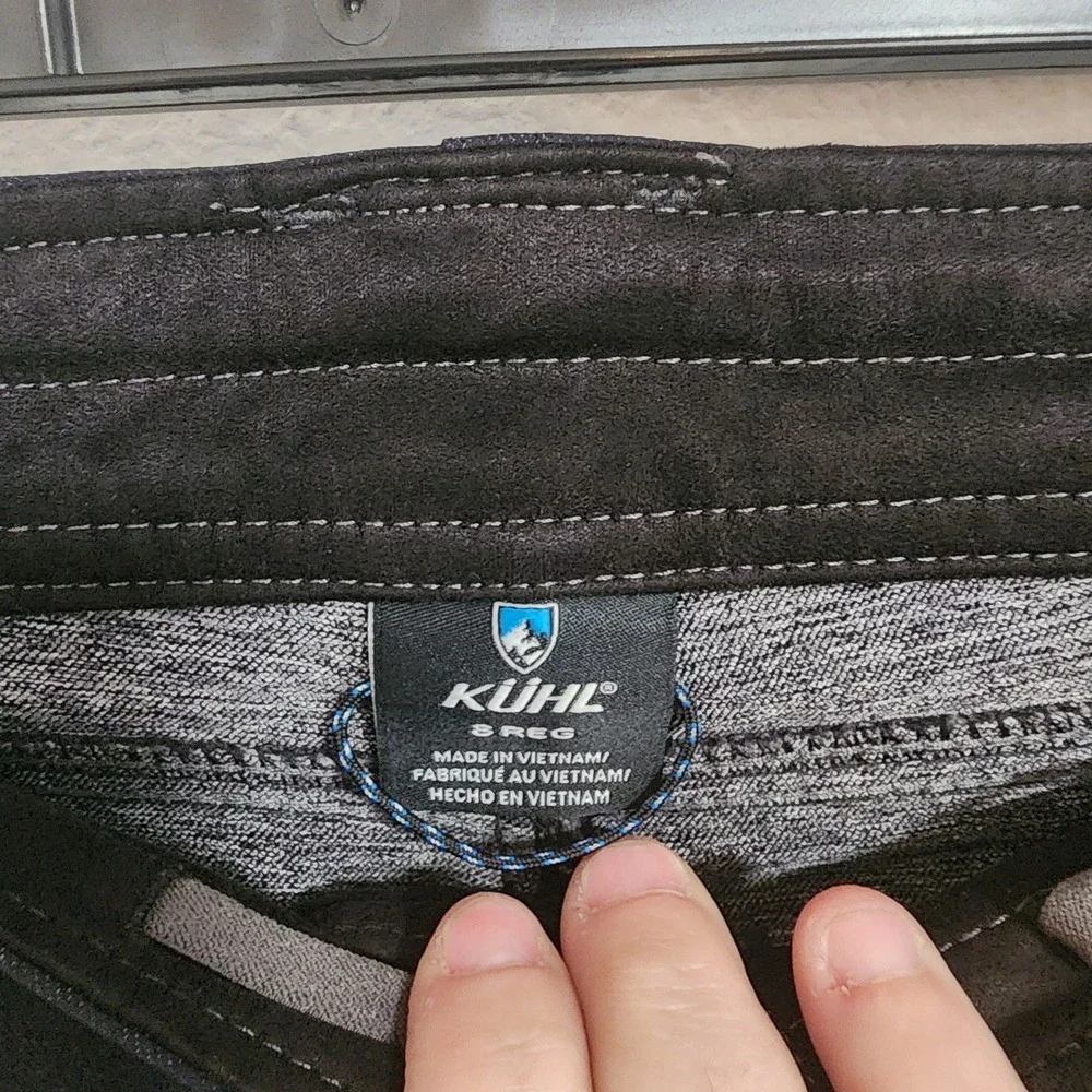 Kuhl Womens Pants‎ Black Zip Pockets Hiking Outdoor Size 8